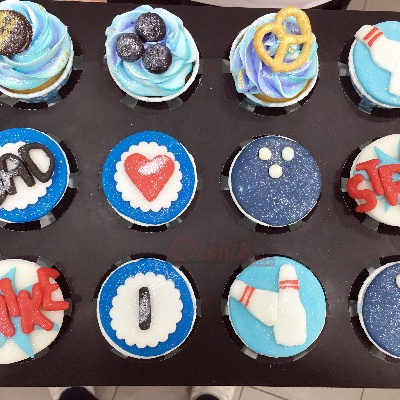CUPCAKE - BOWLING CUPCAKE