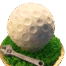 n013 golf pinata cake